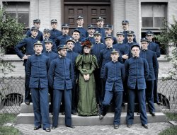 Colorized version of this Shorpy old photo. View full size.
