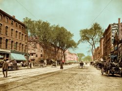 Colorized version of this Shorpy image. View full size.
