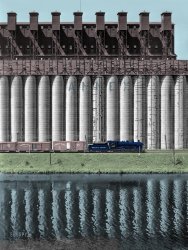 Colorized version of this Shorpy image. View full size.
