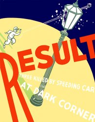 From 1937 comes this silkscreen Federal Art Project poster warning of the consequences of vandalism. Work Projects Administration Poster Collection.