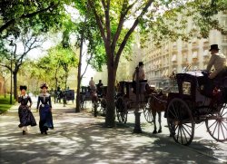 Colorized version of this Shorpy photo. View full size.
