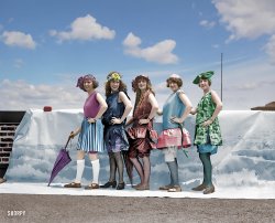 Here is my version of this Shorpy photo. Now that we are all "Shuttered In Place," I can do what I enjoy most, colorize Shorpy Photos. View full size.
