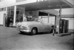 From a discarded negative collection that belonged to a San Diego area barber. 120 format. View full size.