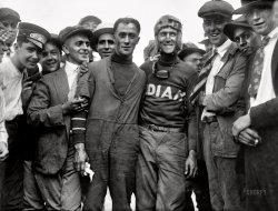 Washington, D.C., 1917. "Auto and motorcycle races at Benning track." 5x7 inch glass negative, National Photo Company Collection. View full size.