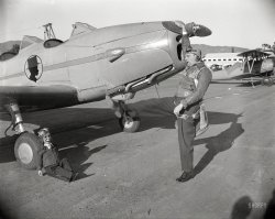 January 16, 1946. "Edgar Bergen & Charlie McCarthy." 4x5 acetate negative by Hollywood Pictorial Photos, 1558 N. Vine Street, phone Hillside 4121, and now part of the Shorpy Publicity Department archive. View full size.
