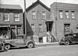 April 1936. "House at 437 North Jackson Street. Milwaukee, Wisconsin." Photo by Carl Mydans for the Resettlement Administration. View full size.