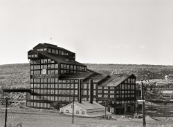 August 1940. "Carbon County, Pennsylvania. Houses and colliery from a street in Lansford." More specifically, the Old Company's Lehigh Navigation Coal Co. Lansford Colliery. Medium format acetate negative by Jack Delano for the Farm Security Administration. View full size.