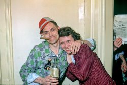 "Floyd & Rach -- Feb 11 1952." The latest installment of Minnesota Kodachromes features a cameo by Mr. Boston. Anything else we cannot explain -- it just is. 35mm color slide by Hubert Tuttle. View full size.