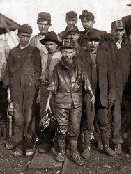 December 1910. "Shorpy Higginbotham, an oiler on the tipple at Bessie Mine" -- near Birmingham in Jefferson County, Alabama. Photograph by Lewis Wickes Hine. Entire uncropped image.