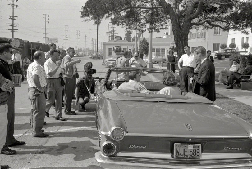 Kildare, Kont'd: 1962 1962. "Richard Chamberlain at MGM Studios, Los Angeles, filming scene for his TV show, Dr. Kildare." An alternate take from this scene. Photo by Earl Theisen for Look magazine; car by Danny McGroo, Culver City. View full size.