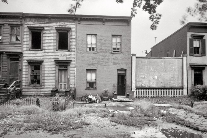 Our House: 1935 Sept. 1935. Washington, D.C. "Houses on Massachusetts Avenue near Union Station." Photo by Carl Mydans, Resettlement Administration. View full size.